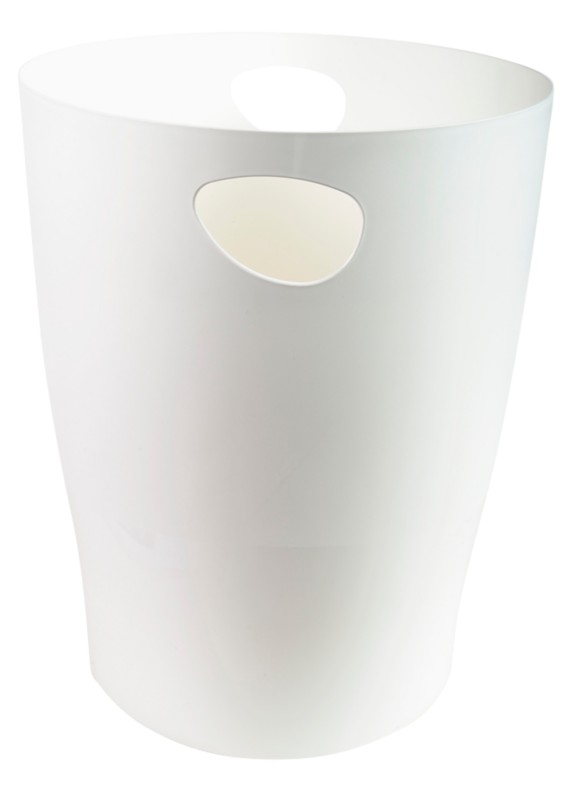Exacompta Papierkorb Ecobin 26,3 x 26,3 x 33,5 cm Weiß 8 Stück