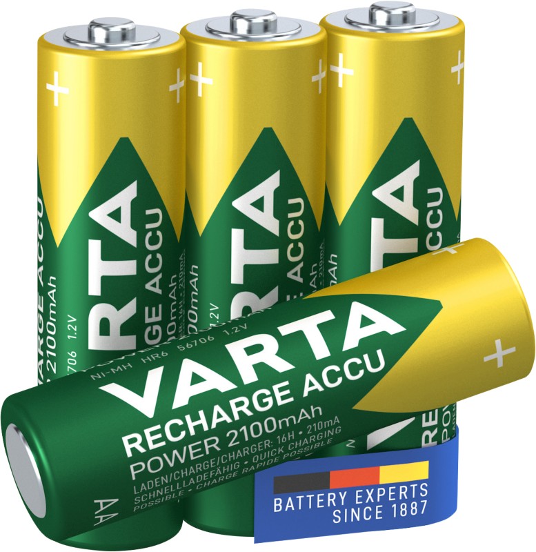 VARTA Batterie RECHARGE ACCU Power AA 4 Stück