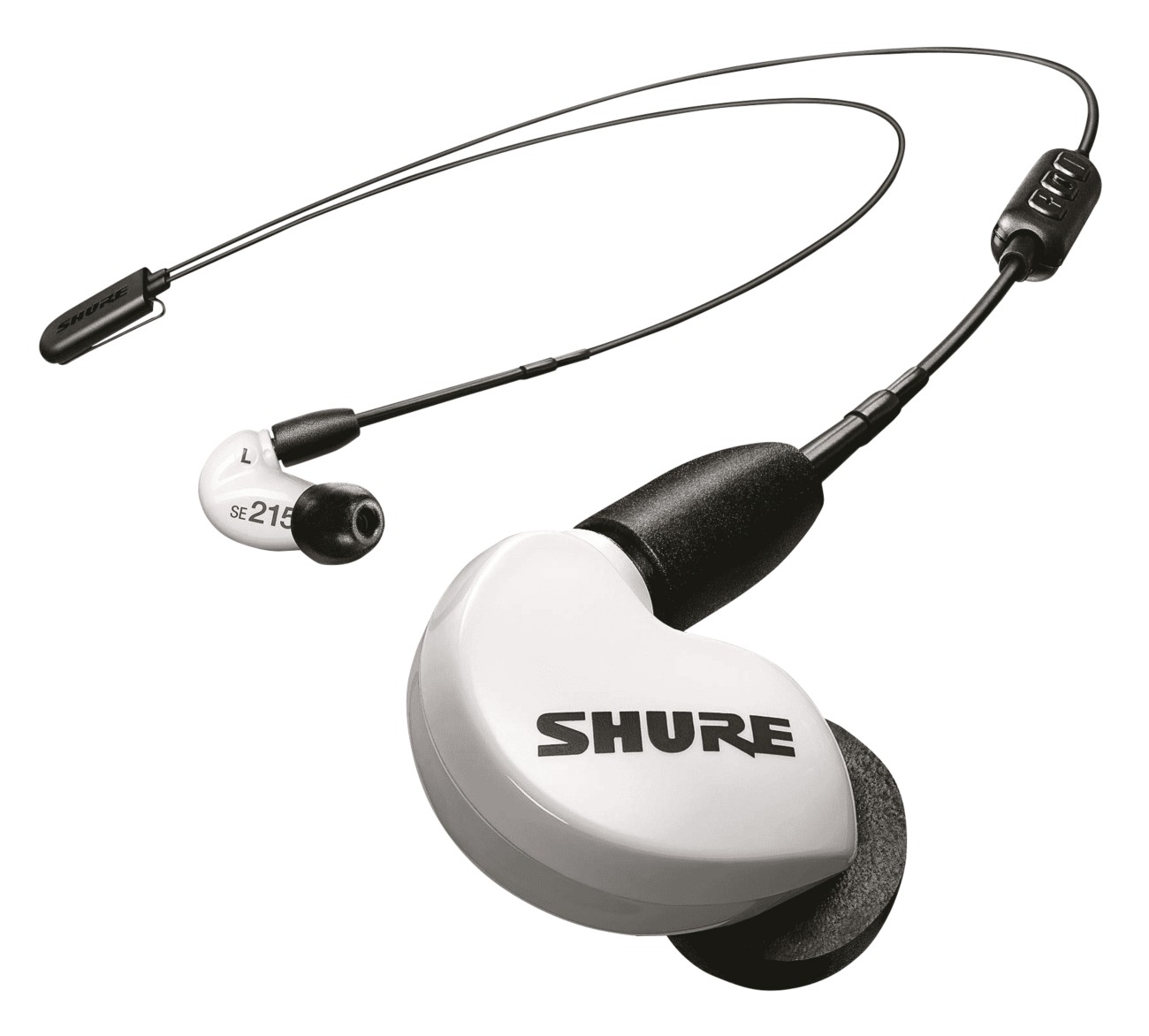 Shure Kabellose Ohrhörer SE215 Bluetooth Schallisolierend Mit Mikrofon Weiß