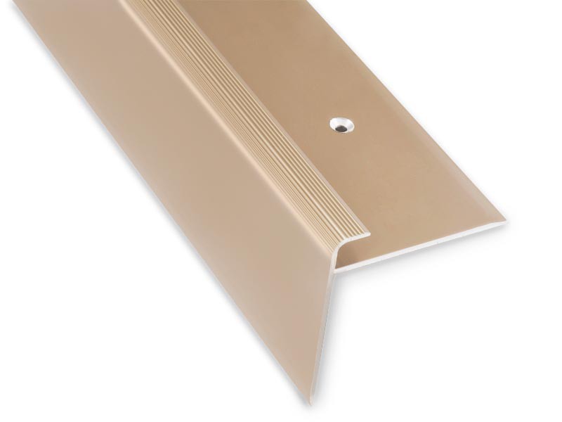 Casa Pura Stufenkantenprofil Safety Aluminium Gold 1340 mm