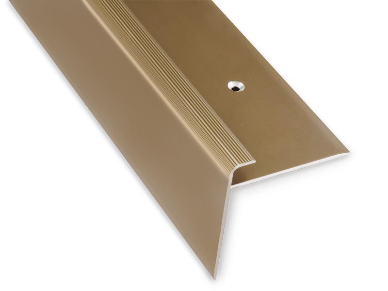 Casa Pura Stufenkantenprofil Safety Aluminium Hellbronze 900 mm