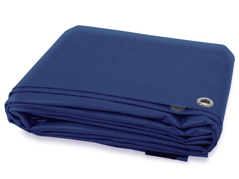 Casa Pura Abdeckplane High Density Polyethylen-Gewebe 140 g/m² Blau 4000 x 6000 mm