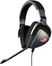 Image of Asus Rog Delta Core Gaming-Headset Verkabelt Kopfbügel Geräuschunterdrückung mit Mikrofon Schwarz mit Mikrofon USB