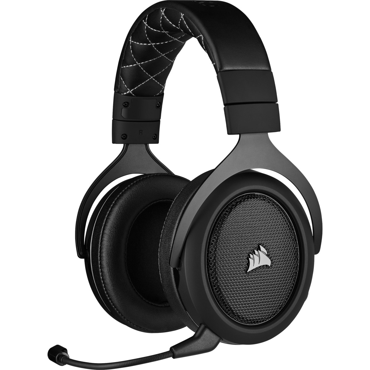 Corsair HS70 PRO Wireless Gaming-Kopfhörer Kabellos Kopfbügel Noise Cancelling Kohlenstoff mit Mikrofon USB
