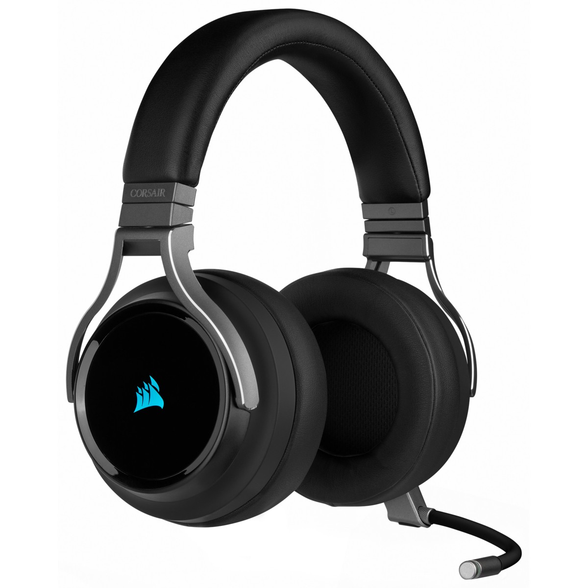 Corsair Virtuoso Wireless Gaming-Kopfhörer Verkabelt / Kabellos Kopfbügel Kohlenstoff mit Mikrofon USB