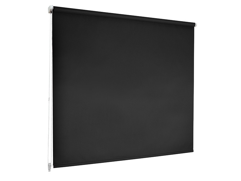 Casa Pura Verdunkelungsrollo Standard Daylight Stoff Schwarz 800 x 2300 mm