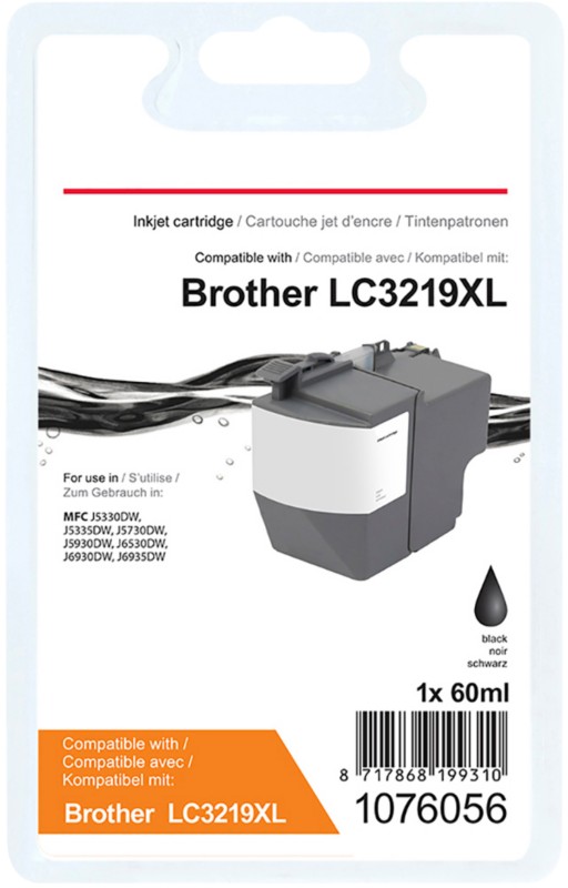 Viking LC3219XLBK Kompatibel Brother Tintenpatrone Schwarz