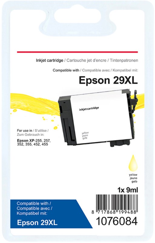 Viking 29XL Kompatibel Epson Tintenpatrone C13T29944012 Gelb