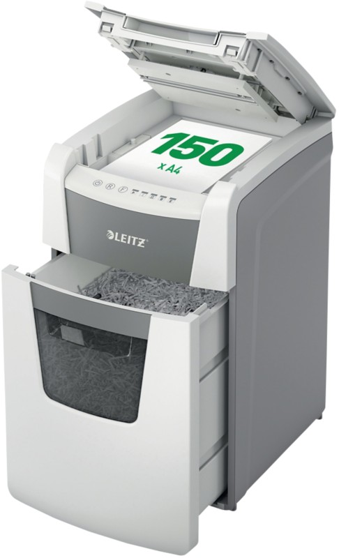 Leitz Automatische Zufuhr IQ Autofeed Aktenvernichter 165 Blatt Mikroschnitt Sicherheitsstufe P-5 44 L Office 150 P5