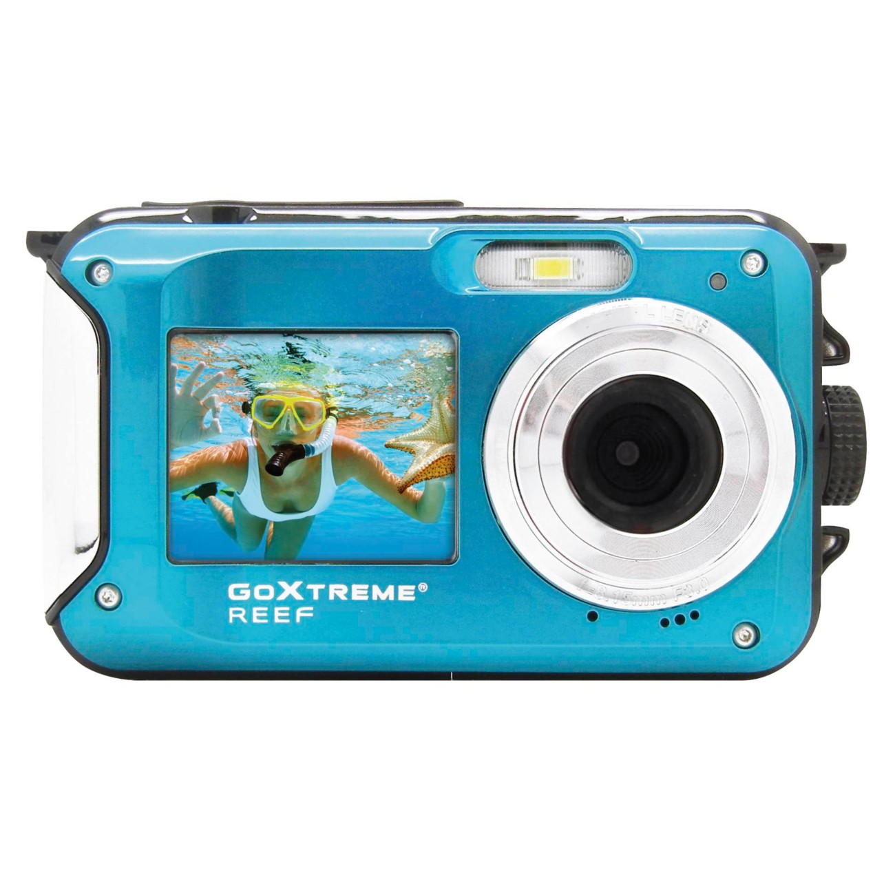 Easypix Kamera GoXtreme Reef Blau, Schwarz