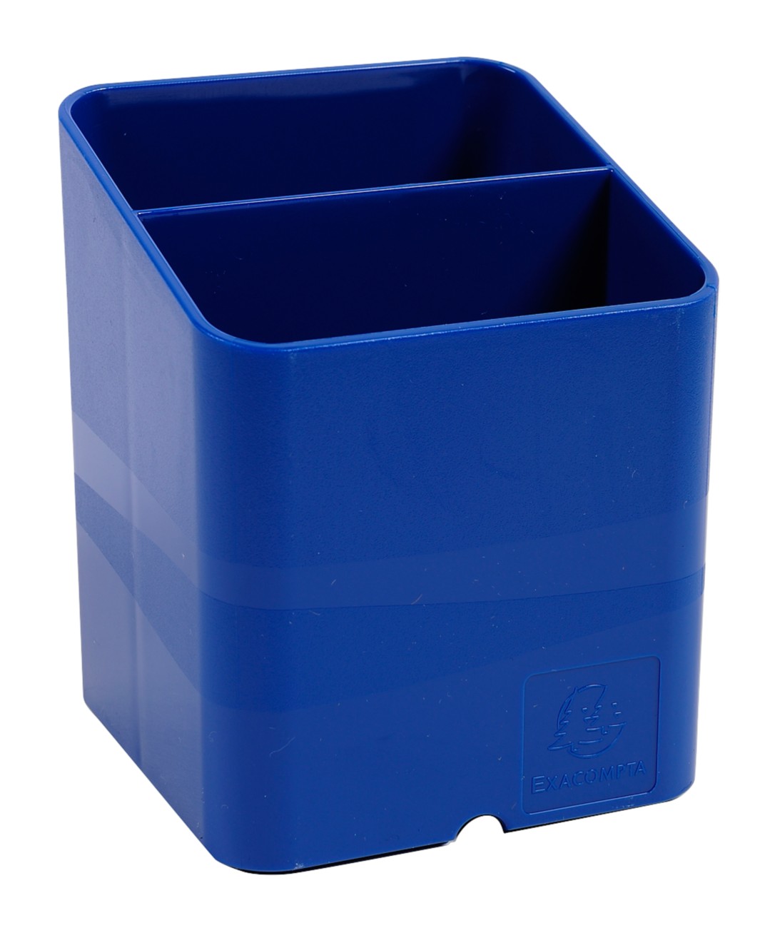 Exacompta Stifthalter 67703D Polystyrol Meeresblau 7,4 x 7,4 x 9,3 cm 10 Stück