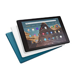 AmazonBasics Amazon Fire Tablet schwarz HD 10 WiFi 64 GB B07KD686DT