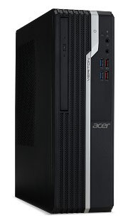 ACER Small Form Factor PC Veriton X2 VX2665G Small Form Factor PC 9th Gen i5 8 GB RAM 512 GB SSD Windows 10 Pro Intel UHD 630 Schwarz