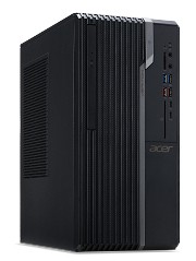 ACER Tower PC Veriton S4 VS4660G Tower PC 8th Gen i3 8 GB RAM 256 GB SSD Windows 10 Pro Intel UHD 630 Schwarz