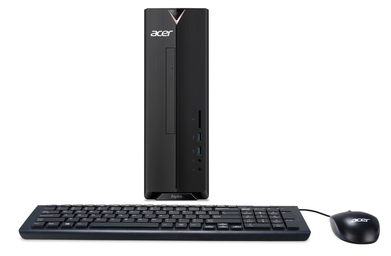 ACER Small Form Factor PC Aspire XC-830 Small Form Factor PC Pentium Silver 8 GB RAM 256 GB SSD Endless OS UHD Graphics 605 Schwarz