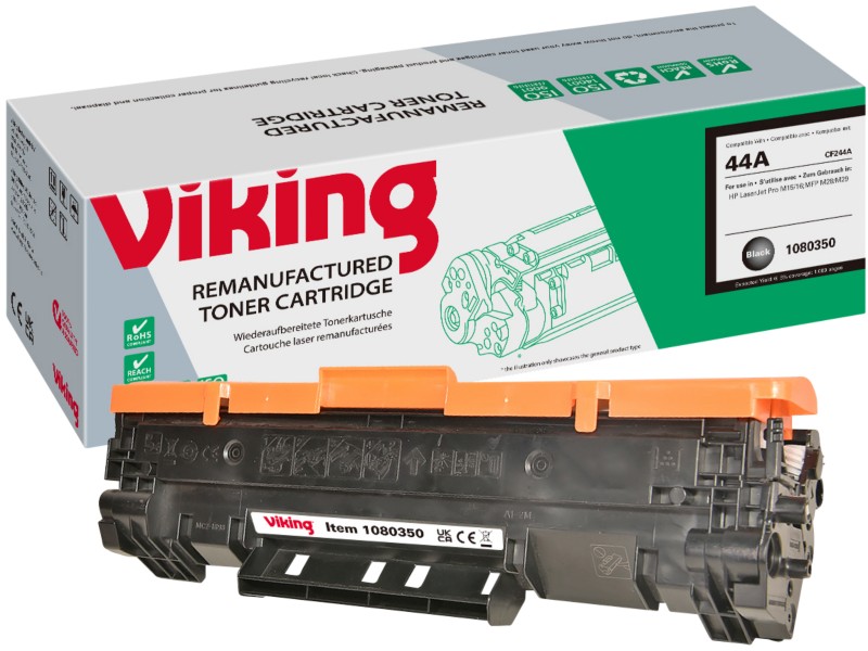 Viking 44A Kompatibel HP Tonerkartusche CF244A Schwarz