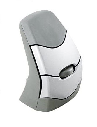 Bakker Elkhuizen DXT Precision Wireless Mouse, Optical Tracking, USB Connector, Grey / Silver