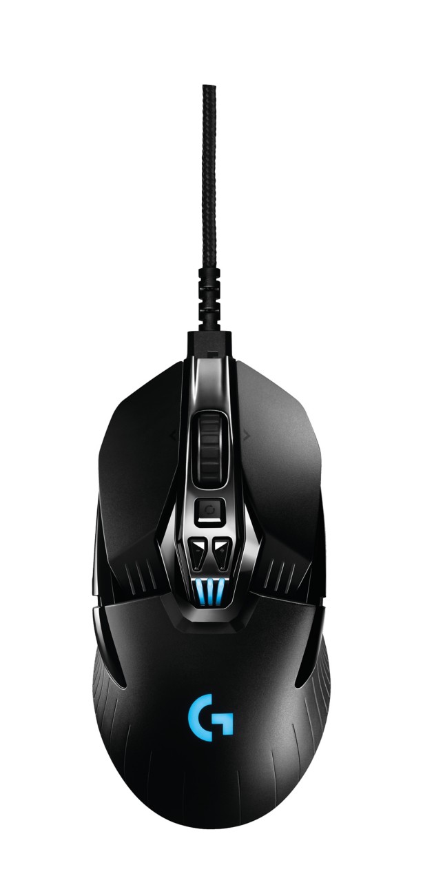 Logitech G900 Kabellose/Kabelgebundene Optische USB Maus Beidhändig 1.83 m Kabel Schwarz