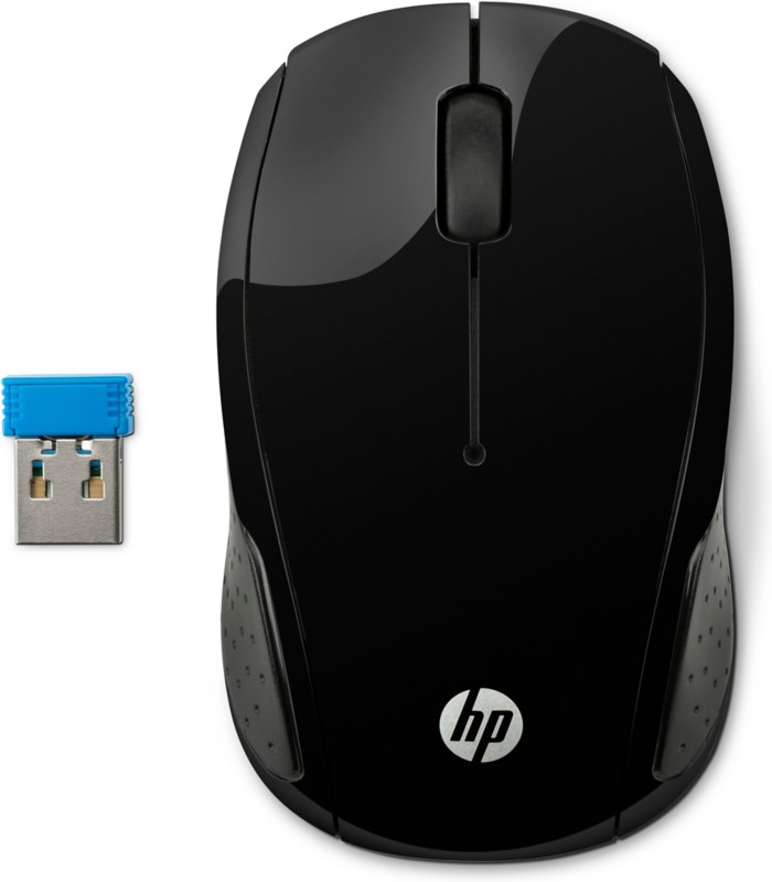 HP 200 - Souris - droitiers et gauchers - optique - sans fil - 2.4 GHz - récepteur sans fil USB - pour OMEN X by HP 17, HP 17
