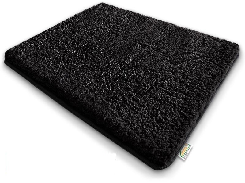 Thumbnail - Sky Badematte Sky Polyester, Mikrofaser Schwarz 800 x 1500 mm