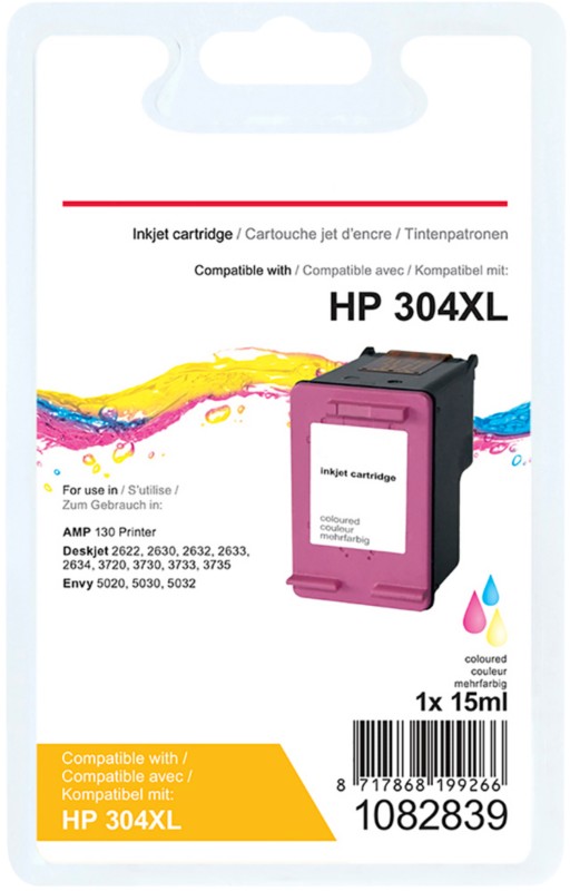 Viking 304XL Kompatibel HP Tintenpatrone N9K07AE Cyan, Magenta, Gelb