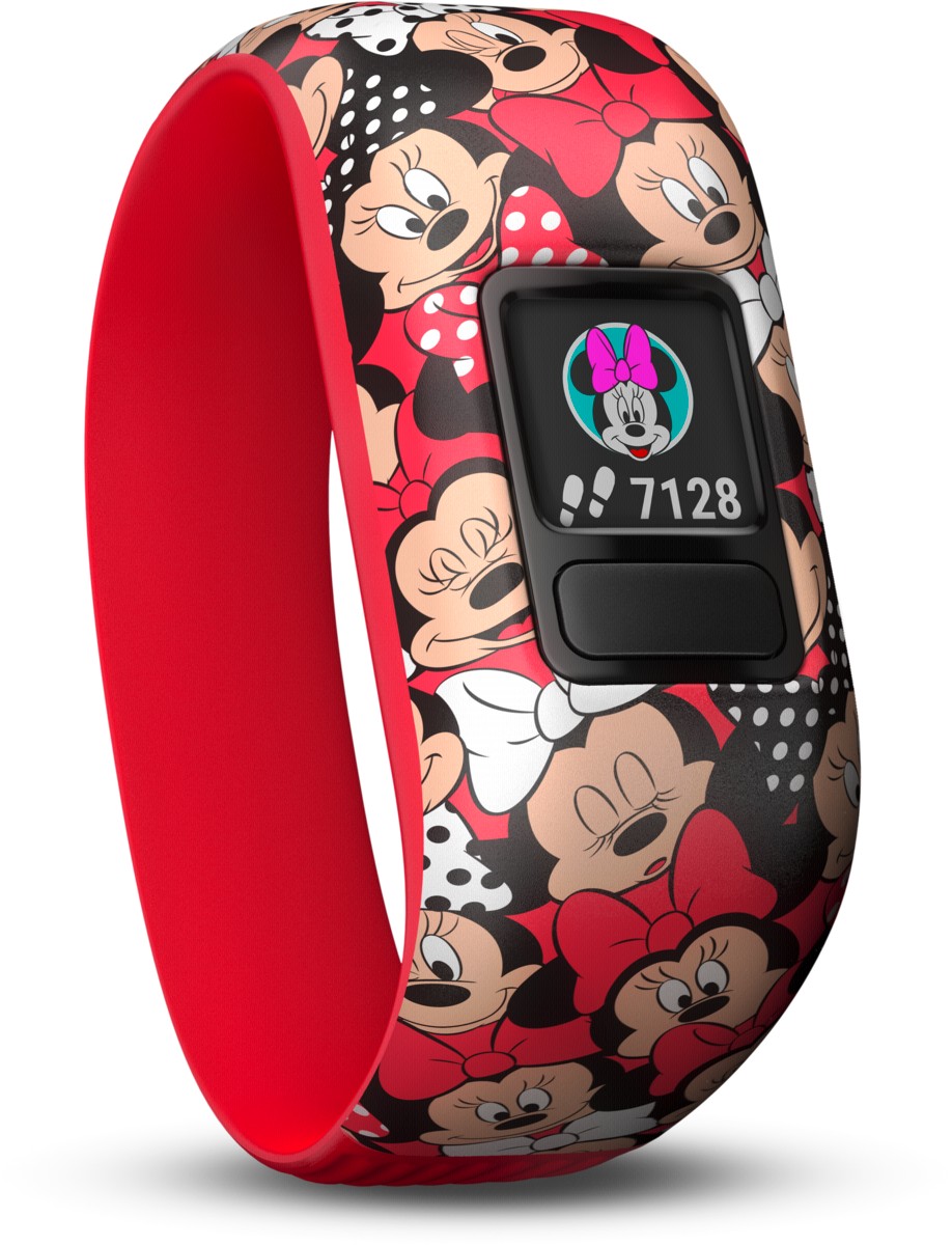 Garmin Smart Amband vivofit jr. 2 Minnie Mouse Rot
