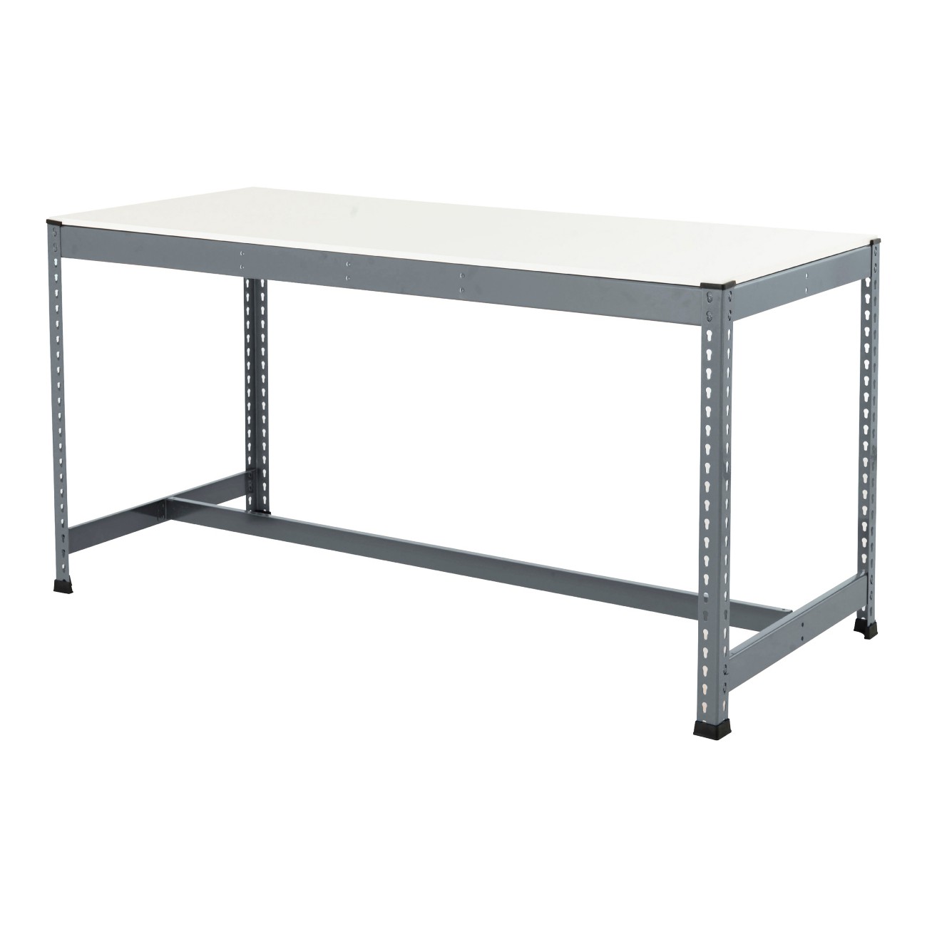Image of Bigdug Steel T-Bar Melamine Workbench Big400 with 1 Level 400 Kg 915 x 1220 x 610 mm