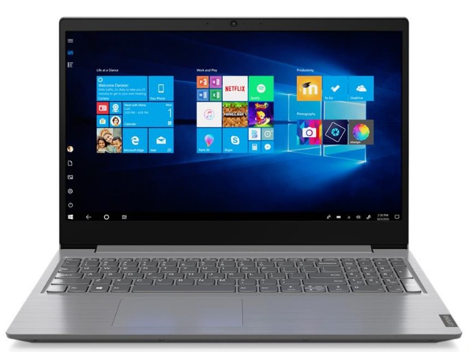 LENOVO V V15 Laptop 39,6 cm (15,6") Intel Core i5-1035G1 8 GB SSD 512 GB HDD Windows 10 Pro Intel UHD Graphics Eisen grau