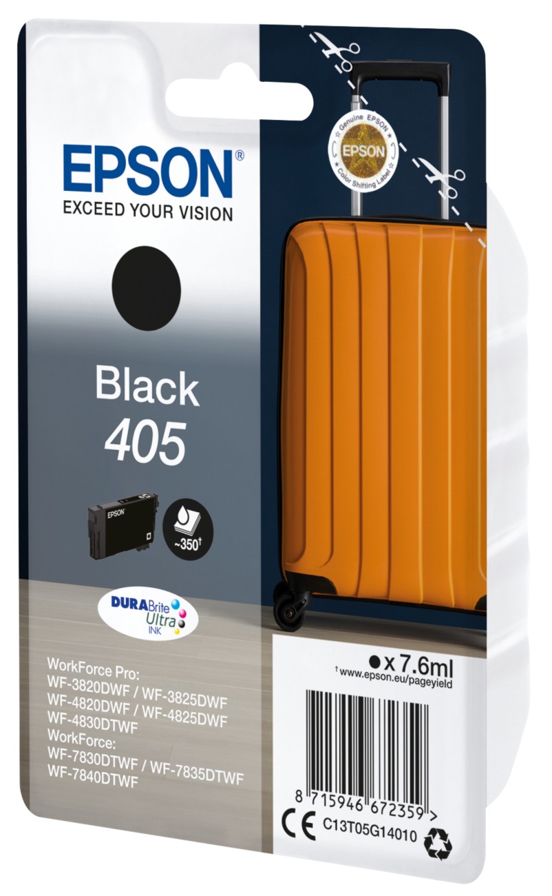 Epson 405 Original Tintenpatrone C13T05G140 Schwarz