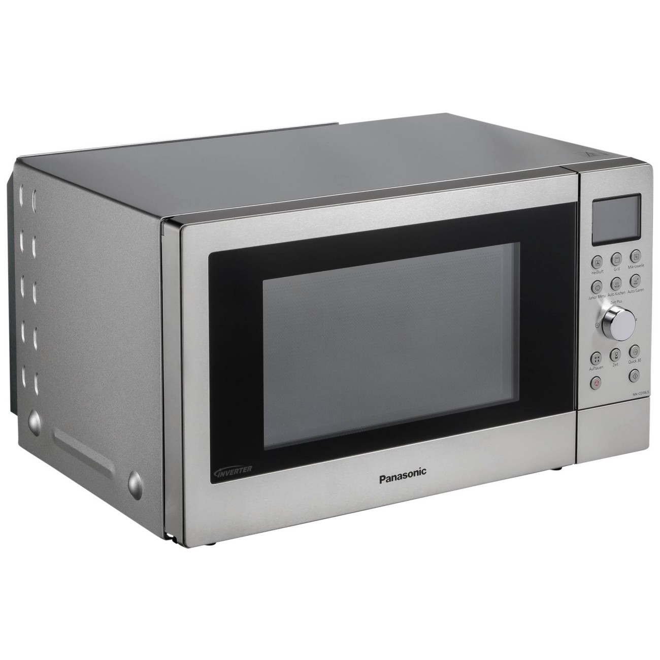 Panasonic Mikrowelle NN CD 58 JSGPG 1000 W 27 Silber