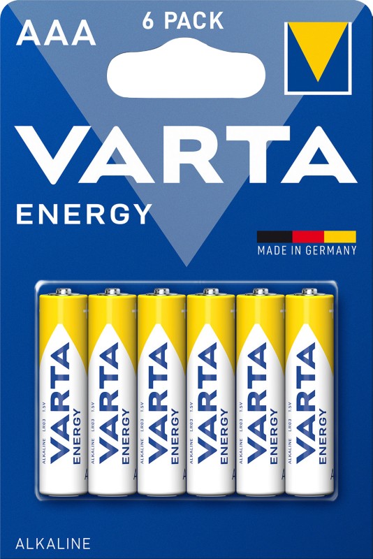 Varta Batterien Energy AAA 6 Stück