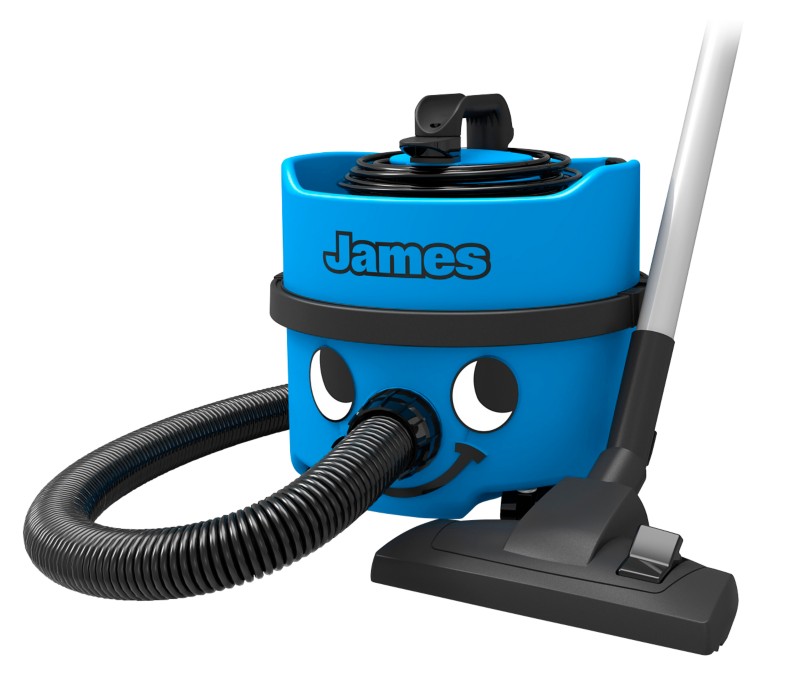 Staubsauger James JVH187-1 Blau TriTex 8 L 620 W