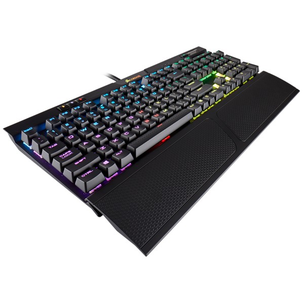 CORSAIR Tastatur K70 MK.2 QWERTZ Schwarz Kabelgebunden