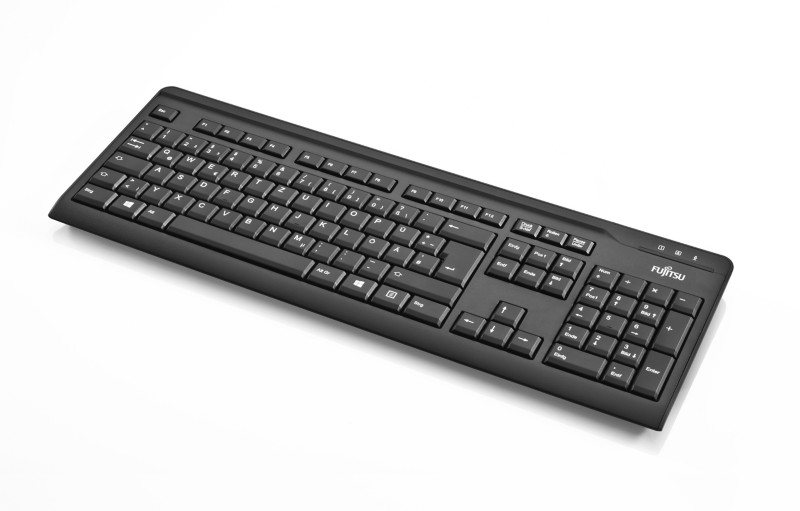  Kb410 Keyboard Usb Qwerty Japanese, Us International Black