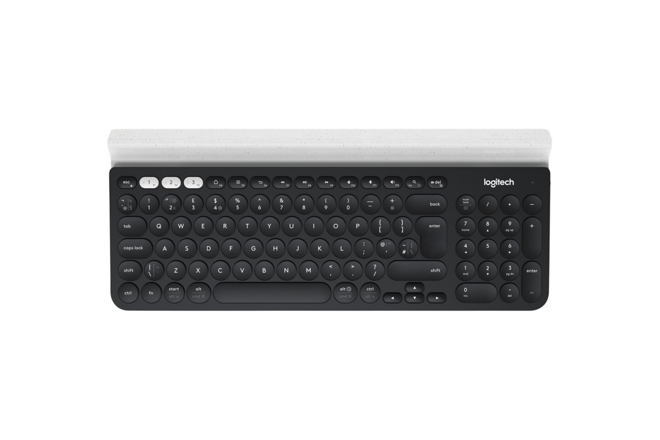 Thumbnail - Logitech Tastatur K780 920-008034 Kabellos Weiß QWERTZ (DE)