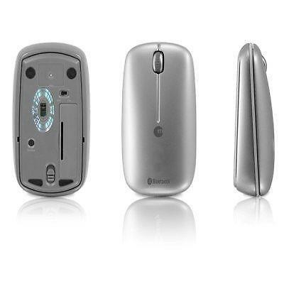 Macally Kabellose Laser Maus Bluetooth Grau