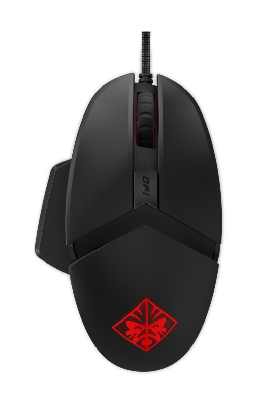 HP Omen Reactor Wired USB Optical Mouse - Black