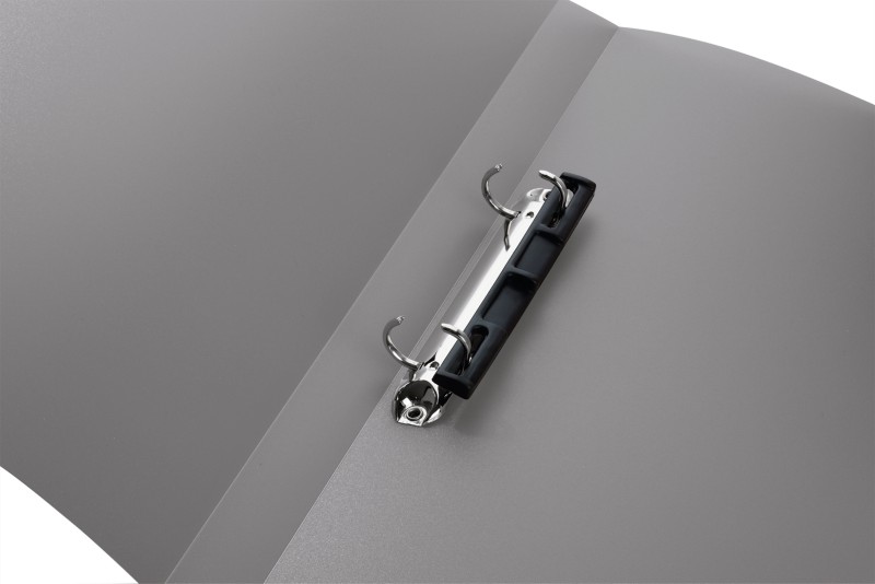 HERMA Ringbuch 2-Ring 25 mm Polypropylen DIN A4 Grau 60 Stück