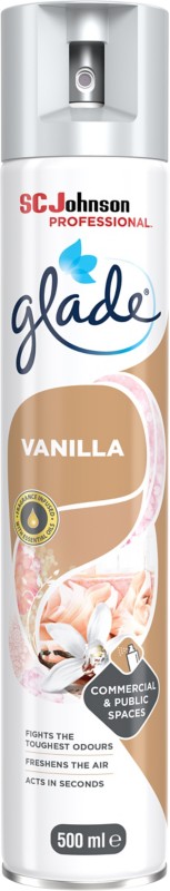Glade SC Johnson Professional Air Freshener Spray Vanilla 500ml