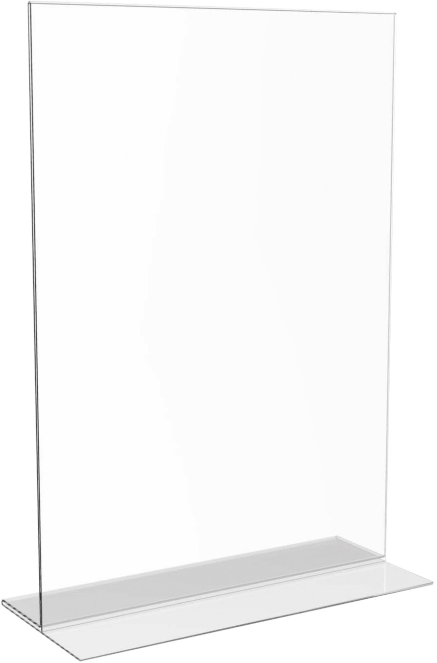 Seco Sign Holder A5 Rectangular 14.8 (W) X 3.5 (D) X 21 (H) Cm Transparent Pack Of 25