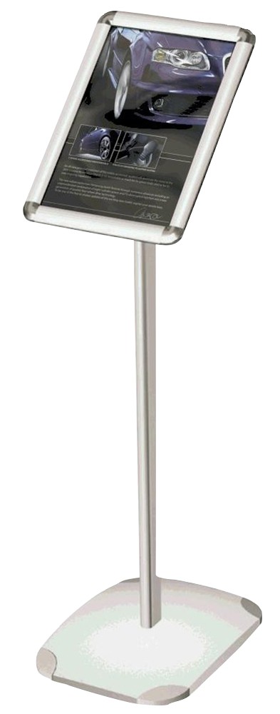 Seco Menu Board A3 Aluminium, Pvc (Polyvinyl Chloride) Grey
