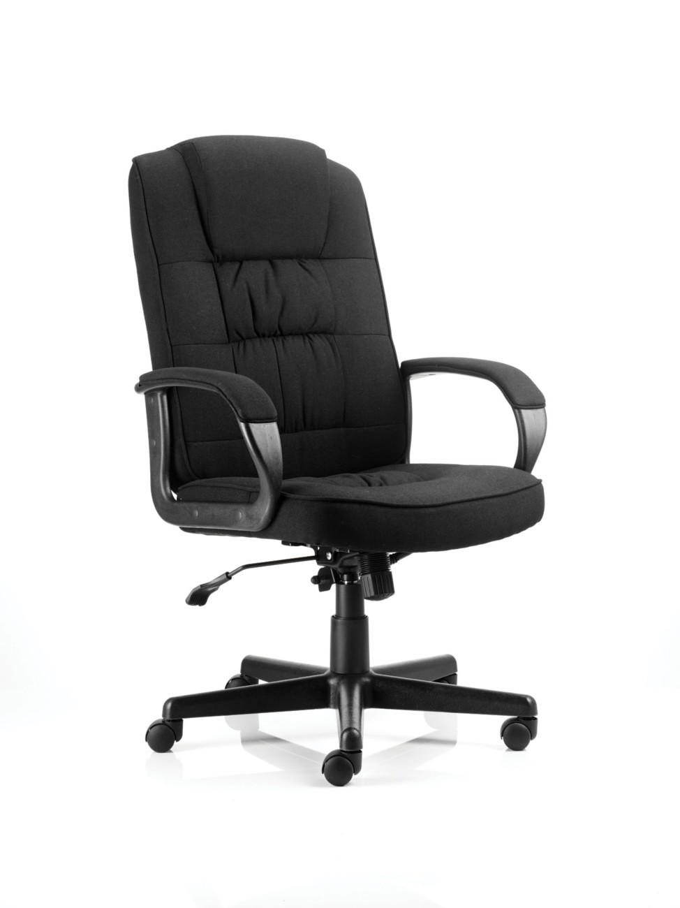 Dynamic Moore Executive Chair Basic Tilt Fabric Fixed Armrest Black 125 Kg Moore 680 X 680 X 1,130 Mm