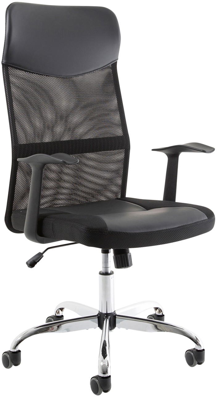 Dynamic Vegalite Executive Chair Basic Tilt Mesh Fabric Fixed Armrest Black 110 Kg Vegalite 610 X 620 X 1,130 Mm