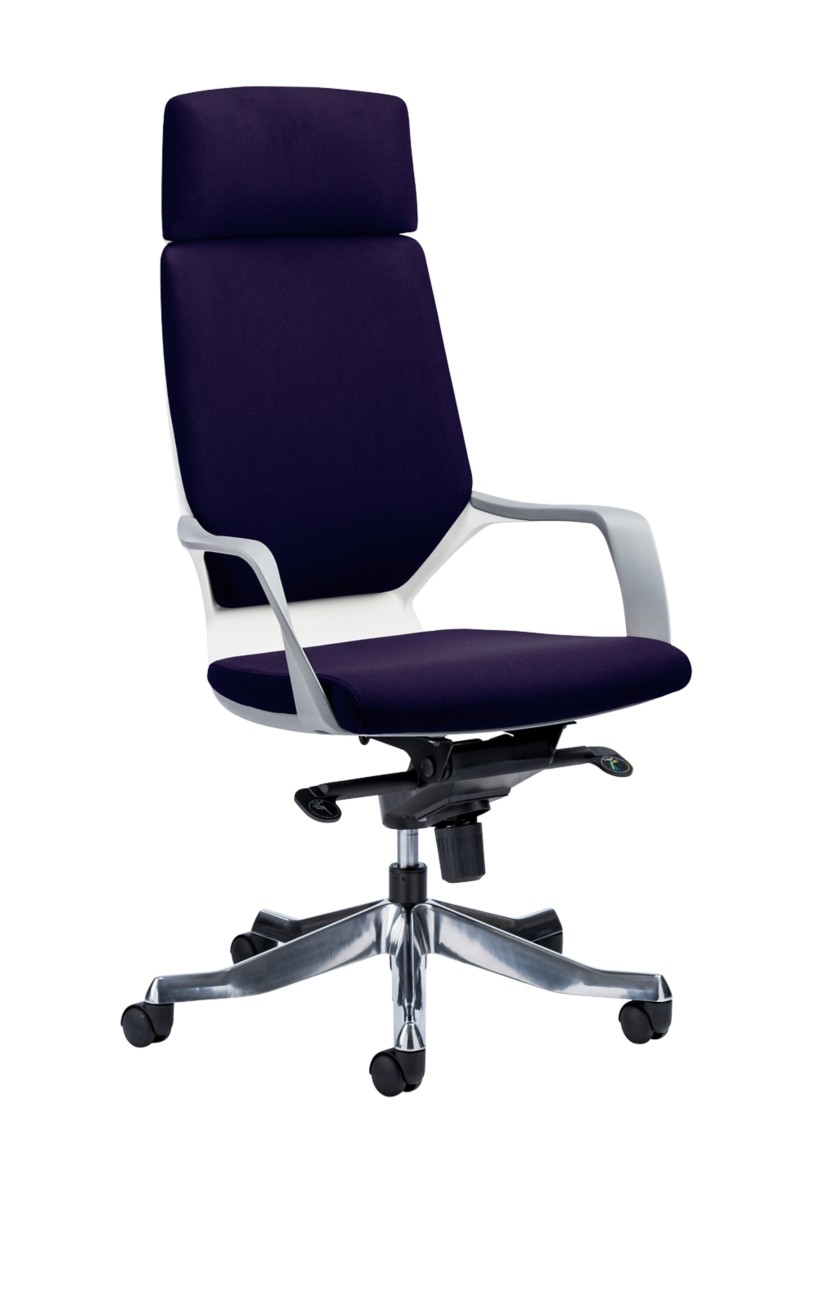 Dynamic Xenon Executive Chair Basic Tilt Fabric Fixed Armrest Purple 125 Kg Xenon 640 X 650 X 1,245 Mm