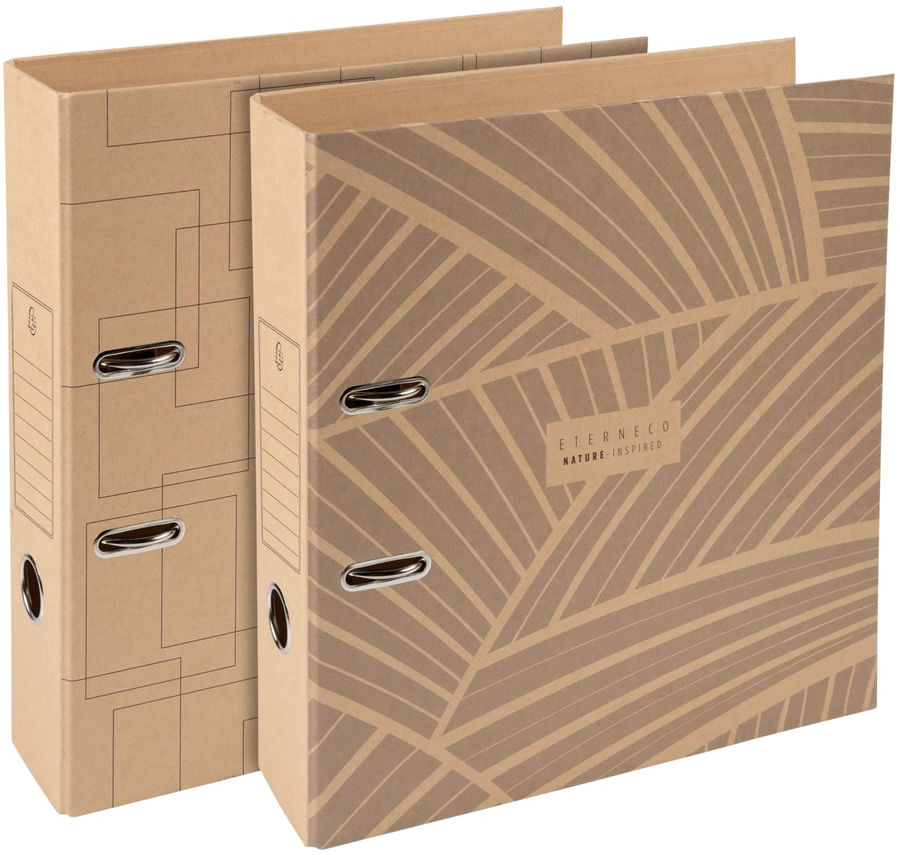 Exacompta Eterneco 75 Mm Ring Binder Cardboard A4 2 Rings Assorted