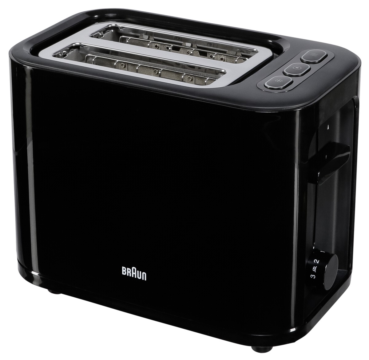 Braun Toaster HT 3010 2 Stück HT 3010 Schwarz