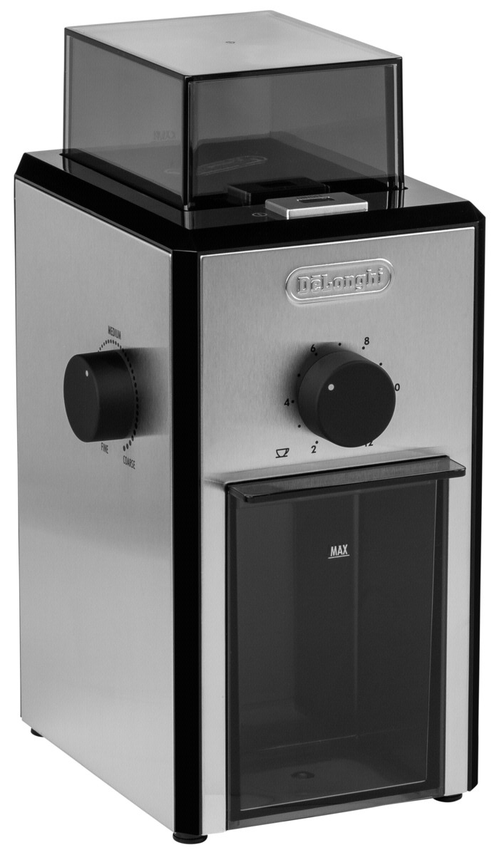 De'Longhi Kaffeemühle elektrisch KG 89, Kunststoffgehäuse 110 W Silber 1095535