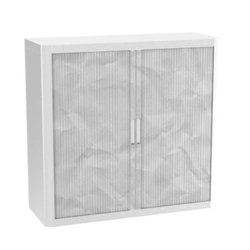 Paperflow Rollladenschrank PP (Polypropylen) 2 Fachböden abschließbar 1.100 x 415 x 1.040 mm