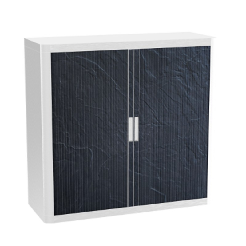 Armoire basse Paperflow EasyOffice avec 2 étagères