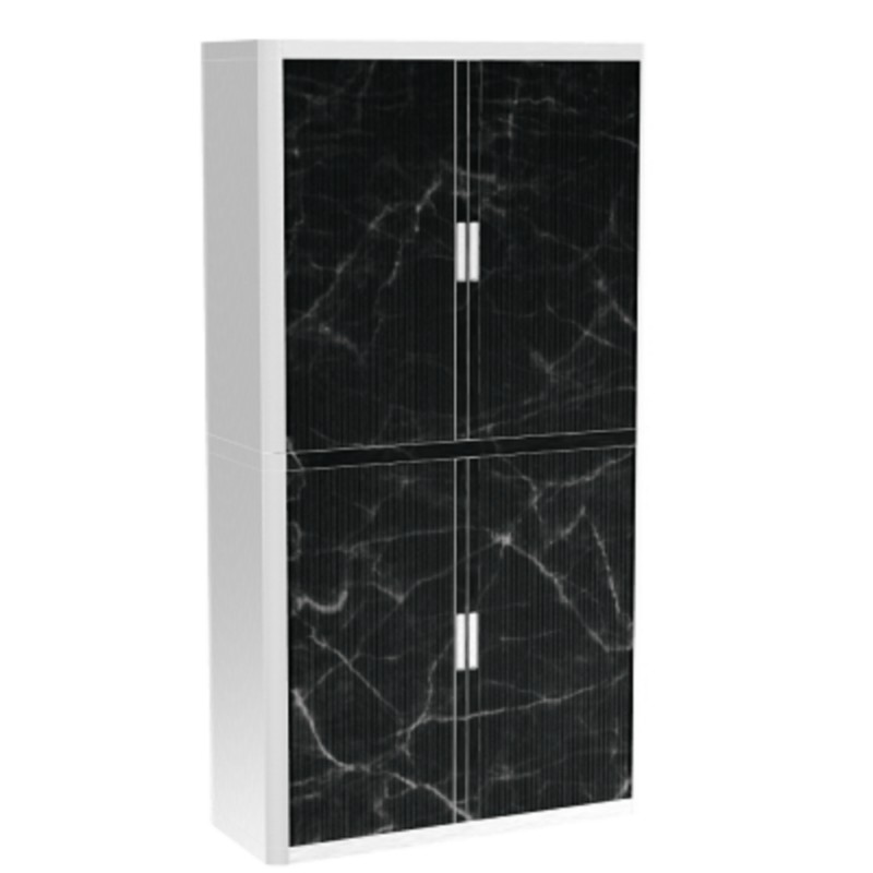Armoire basse Paperflow EasyOffice avec 4 étagères